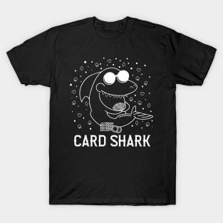 Funny Card Shark Poker Player Gift T-Shirt